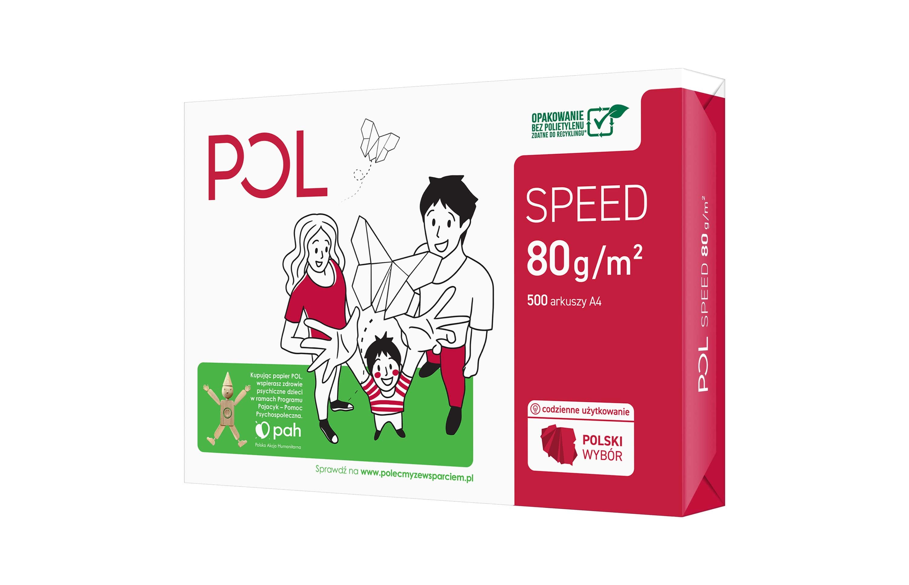 Papier ksero POLspeed  A4/80g